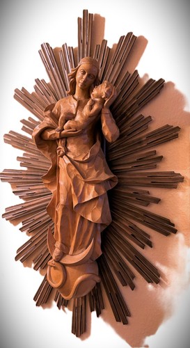 Madonna mit jesuskind - mit,