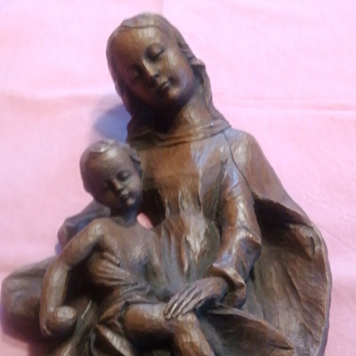 Religiöse holzskulptur - religiöse,