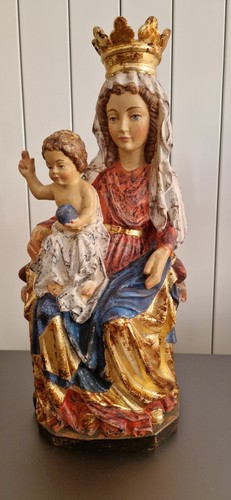 Madonna spätgotischen - madonna, im