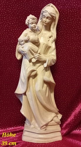 Holzfigur madonna mit - holzfigur, "madonna