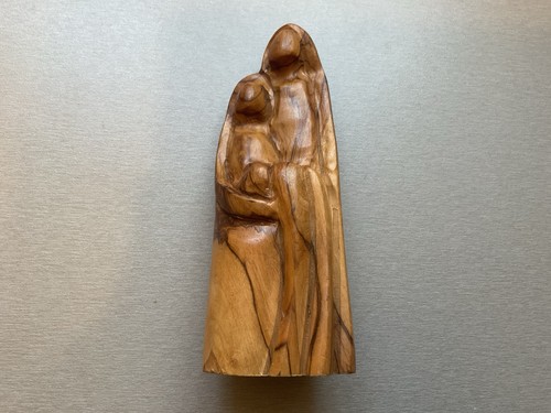 Holzfigur heilige familie - heilige,