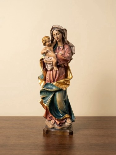 Holzfigur maria mit - holzfigur, kind