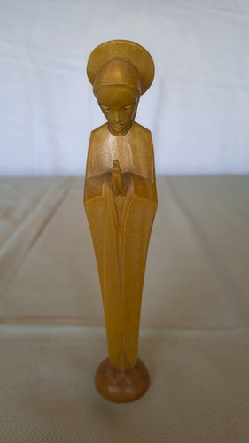 Mid century madonna - mid-century, holzfigur