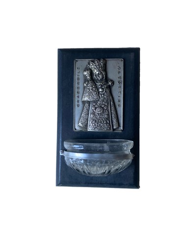 Alter weihwasserkessel madonna - alter,