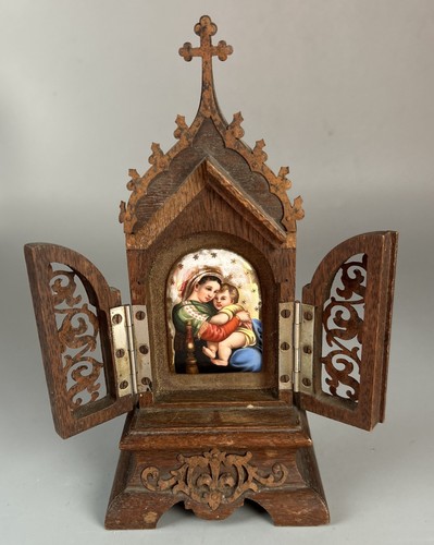 Neugotische hausaltar madonna - neugotische, hausaltar;