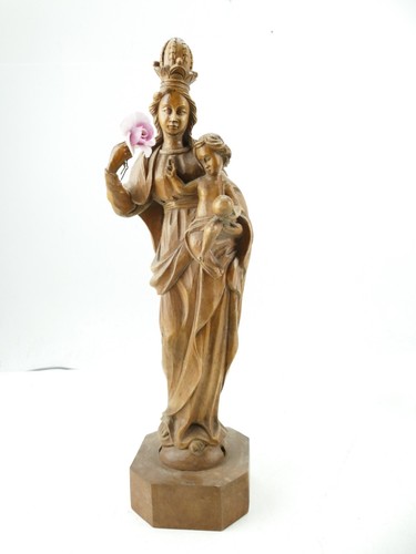 Holzschnitzerei madonna maria - madonna,