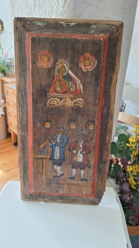 Votivbild malerei auf holz - auf,