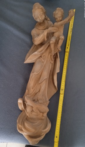 Madonna mit kind - kind, holz