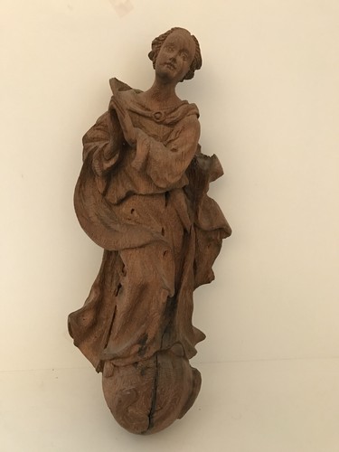 Schöne madonna eichenholz - schöne,