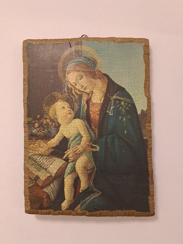 Vintage religiöses wandbild - vintage,