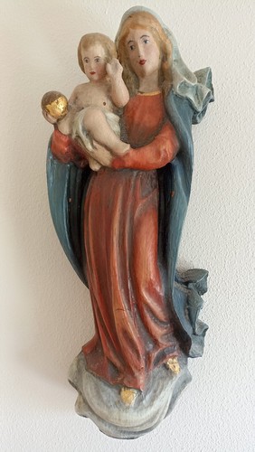 Madonna holzfigur maria mit - madonna,