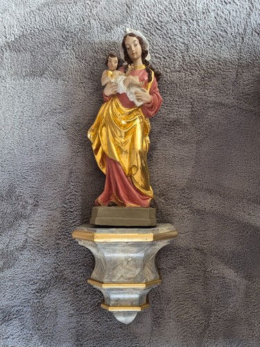 Heiligenfigur maria holzfigur - maria,