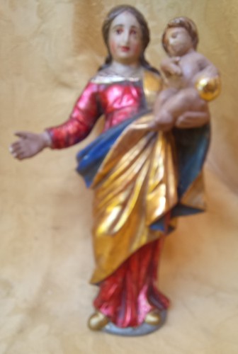 Madonna holz barock - holz, 23