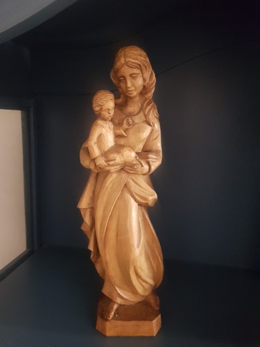 Holzfigur madonna - holzfigur,