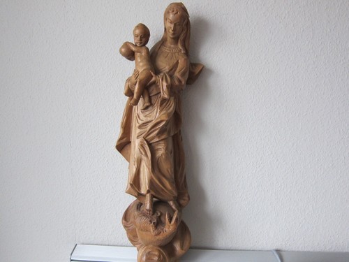 Madonna mit kind - madonna, holz