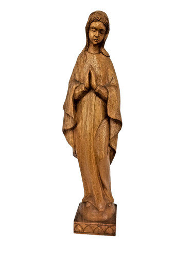 Große marienfigur holz cm - marienfigur,