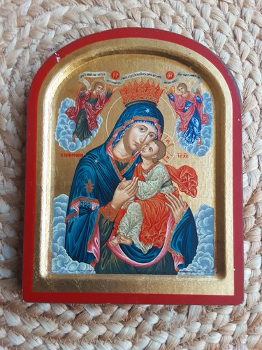 Ikone mit zertifikat madonna - ikone,