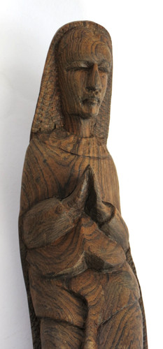 Vintage holz maria - maria, madonna