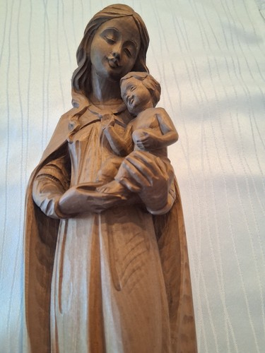 Madonna mit kind holz - mit,