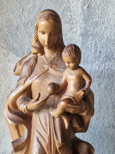 Große madonna holz - große,