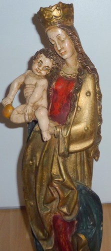 Große madonna mit kind - madonna,