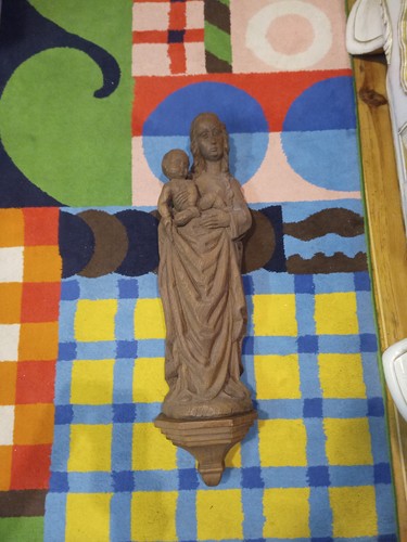 Holz madonna maria - holz,