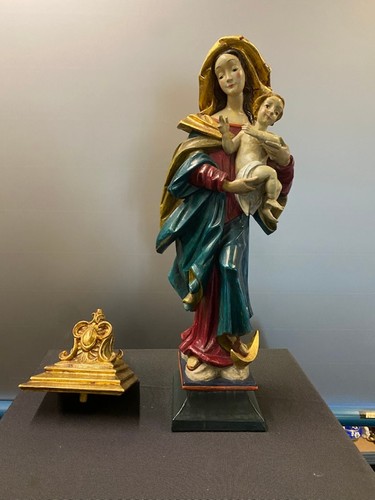 Madonna mit kind - madonna, holz