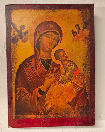 Ikone madonna mit - madonna, kind