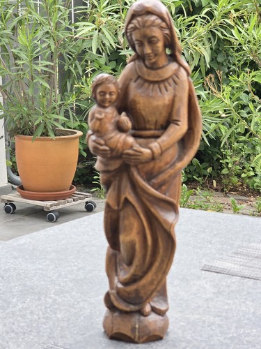 Madonna mit kind figur holz - kind,