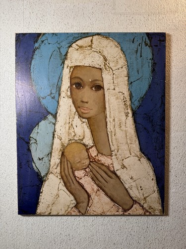 Madonna mit kind wandbild - madonna,