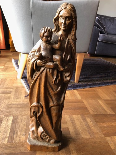 Madonna mit kind - aus, holz