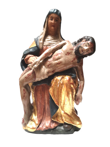 Barocke pieta madonna - pieta,