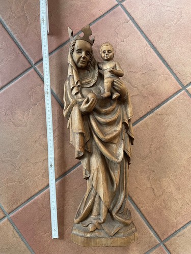 Holz figur handgeschnitzt - figur,