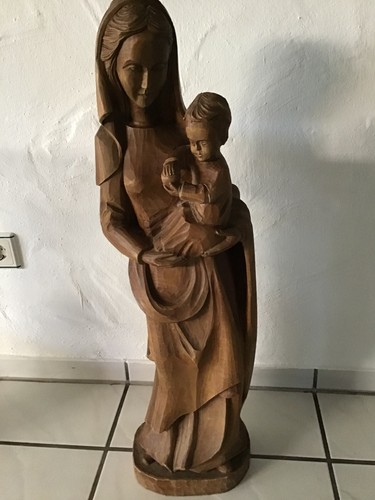 Madonna mit kind holz - kind,