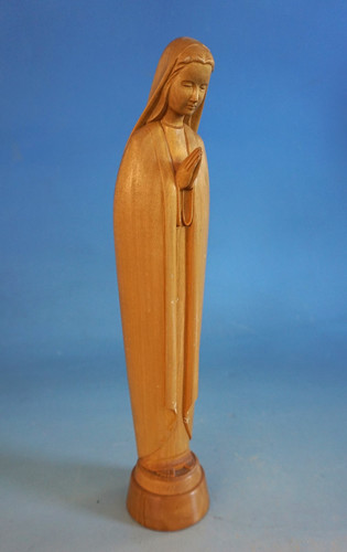 Holzfigur figur madonna mutter - holzfigur,