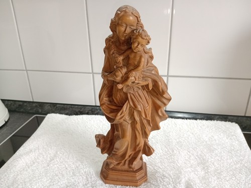 Holzskulptur madonna mit - holzskulptur,