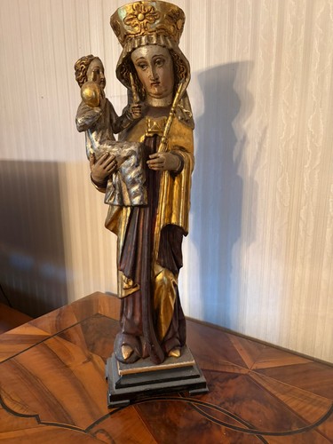 Madonna mit kind aus - aus, holz