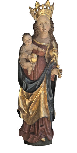 Madonna mit kind holz - mit,