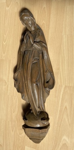 Maria wandfigur holz - wandfigur, v