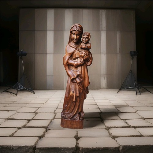 Edle madonna mit kind - mit,