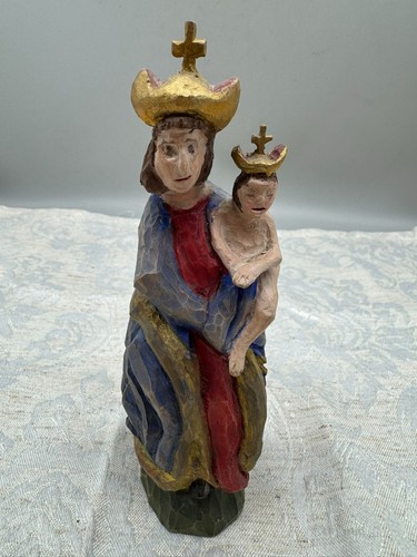 Alte vintage heiligenfigur - alte,
