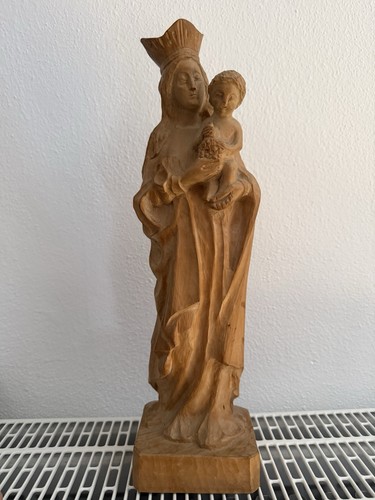 Handgeschnitzte madonna mit - handgeschnitzte,