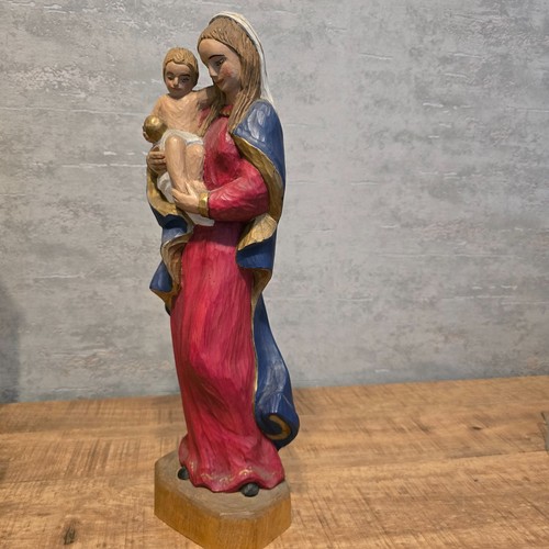 Madonna mit kind holz - mit,