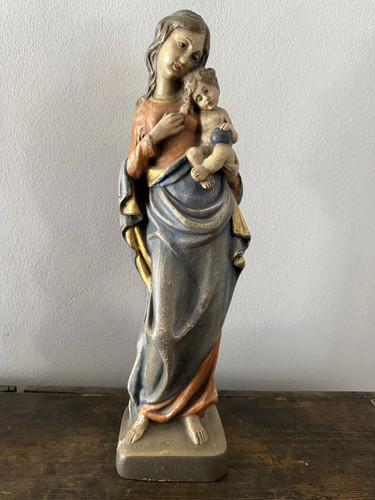 Antike marienstatuen paar - antike,