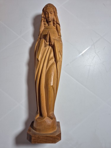 Holzfigur skulptur maria - skulptur, /