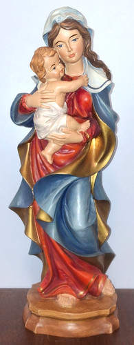 Holzfigur geschnitzt maria - geschnitzt,,