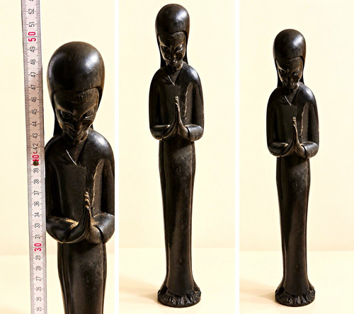 Handgeschnitzte holzfigur - handgeschnitzte,